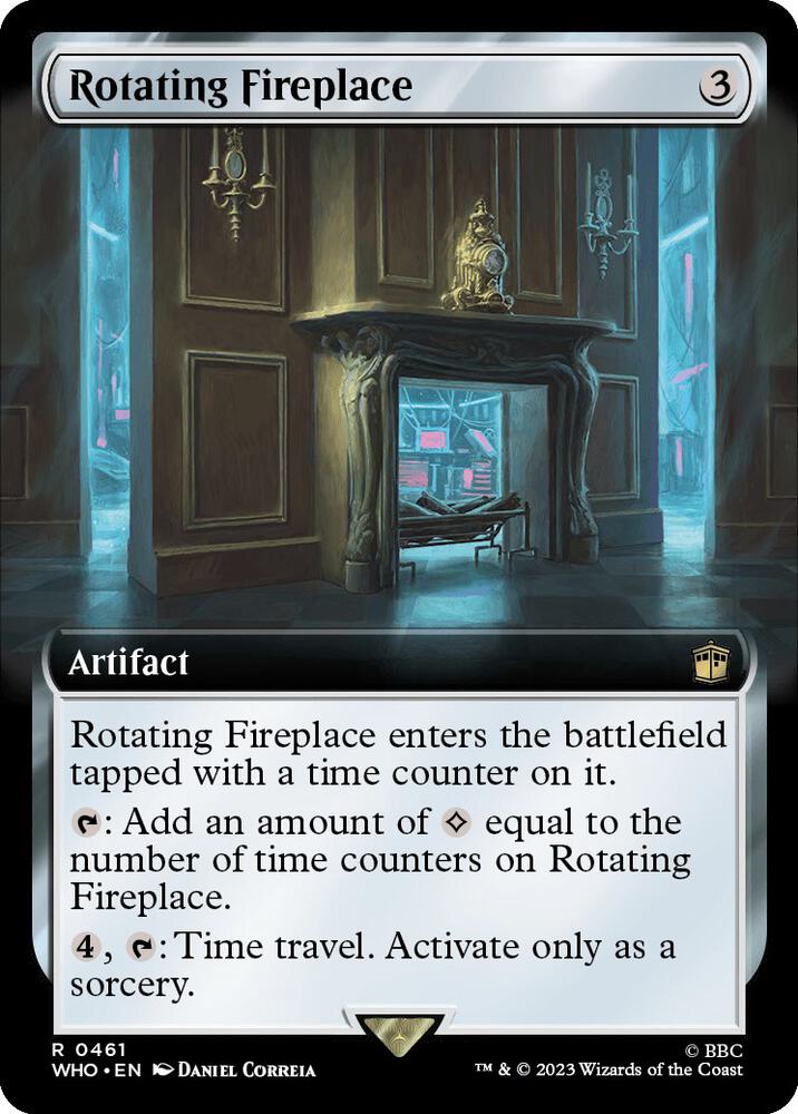 Rotating Fireplace (Extended Art) (461) [Doctor Who] [Extended Art]