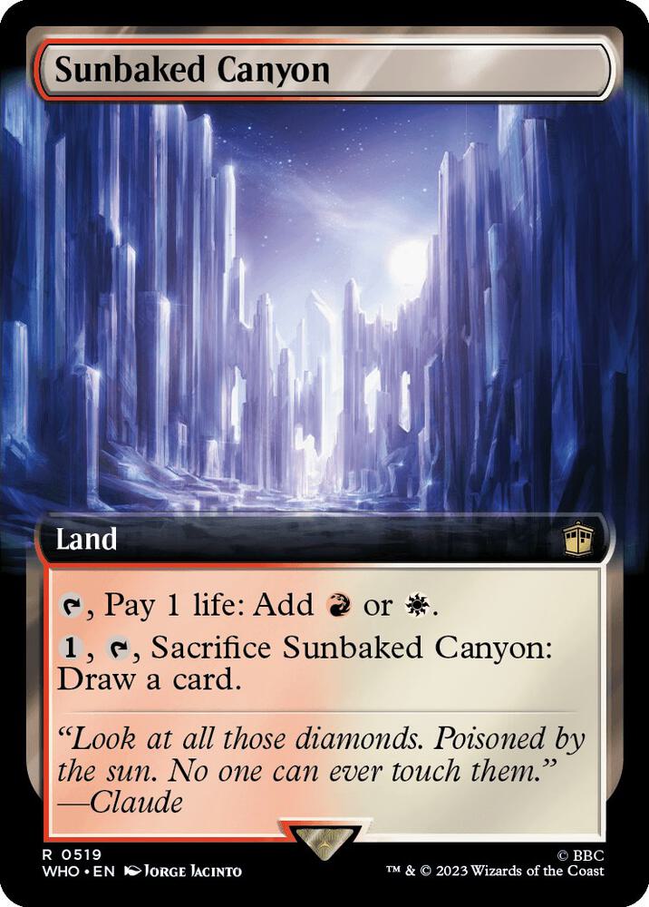 Sunbaked Canyon (Extended Art) (519) [Doctor Who] [Extended Art]