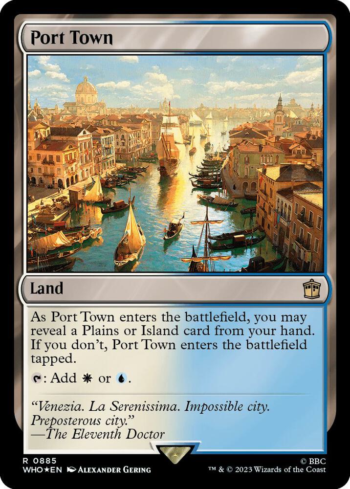 Port Town (Surge Foil) (885) [Doctor Who]