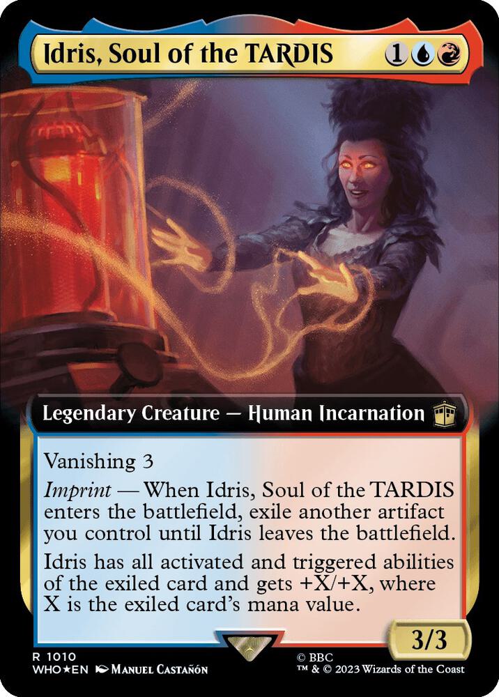 Idris, Soul of the TARDIS (Extended Art) (Surge Foil) (1010) [Doctor Who] [Extended Art]