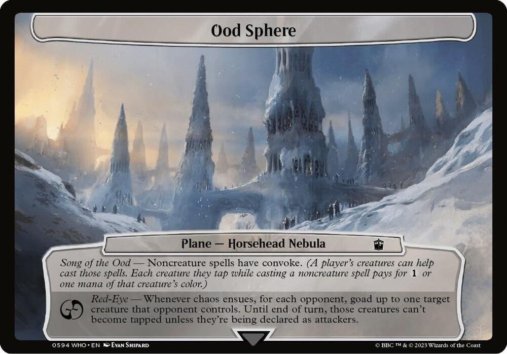 Ood Sphere (594) [Planechase: Universes Beyond: Doctor Who]