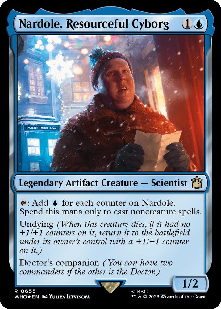Nardole, Resourceful Cyborg (Surge Foil) (655) [Doctor Who]