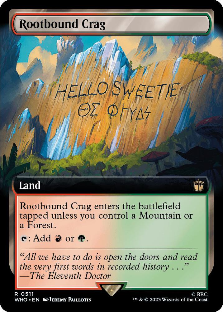 Rootbound Crag (Extended Art) (511) [Doctor Who] [Extended Art]
