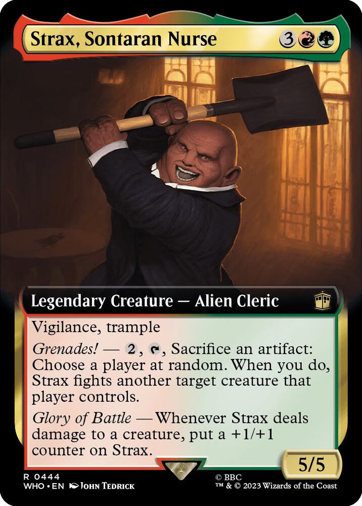 Strax, Sontaran Nurse (Extended Art) (444) [Doctor Who] [Extended Art]