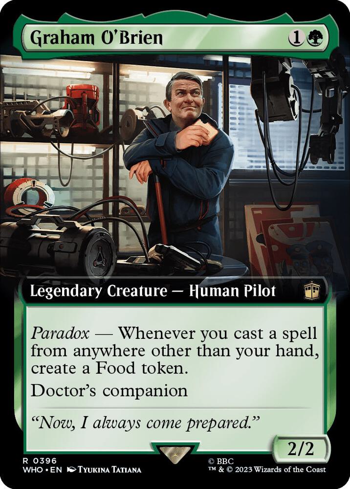 Graham O'Brien (Extended Art) (396) [Doctor Who] [Extended Art]