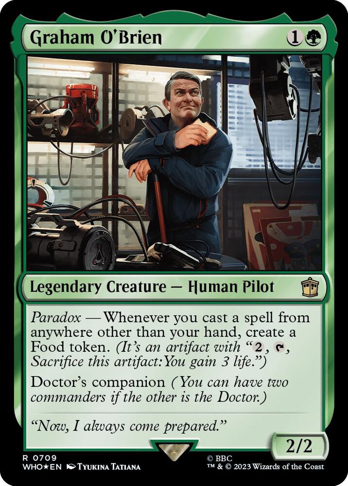 Graham O'Brien (Surge Foil) (709) [Doctor Who]