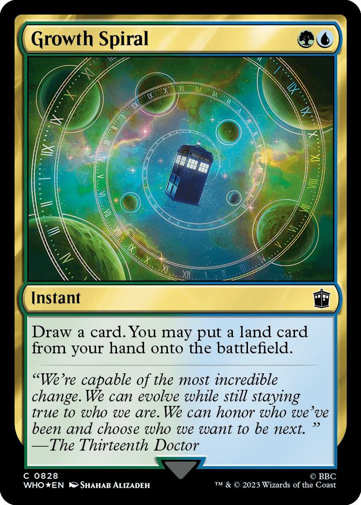 Growth Spiral (Surge Foil) (828) [Doctor Who]