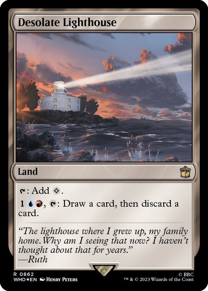 Desolate Lighthouse (Surge Foil) (862) [Doctor Who]