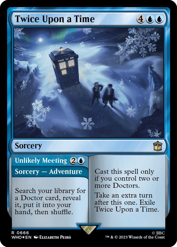 Twice Upon a Time (Surge Foil) (666) [Doctor Who]