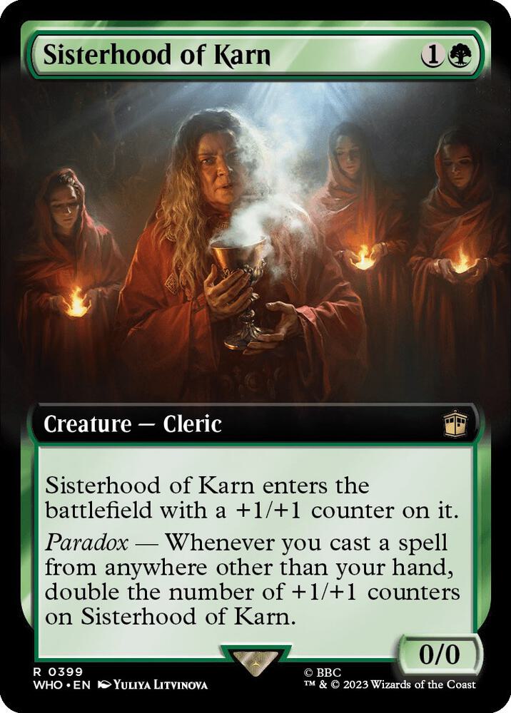 Sisterhood of Karn (Extended Art) (399) [Doctor Who] [Extended Art]
