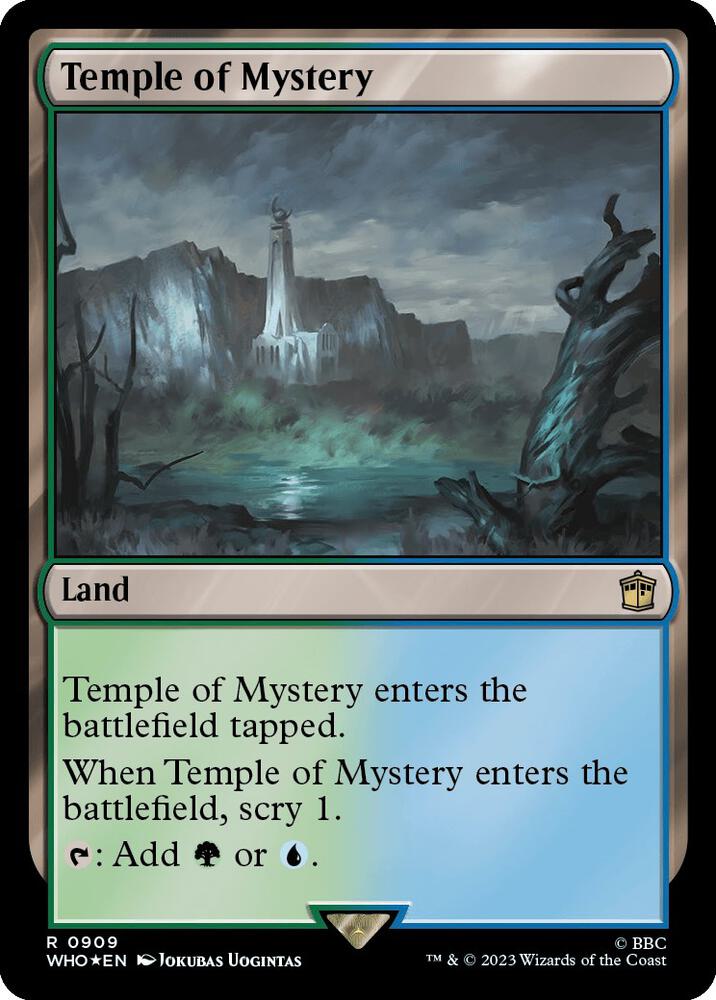 Temple of Mystery (Surge Foil) (909) [Doctor Who]