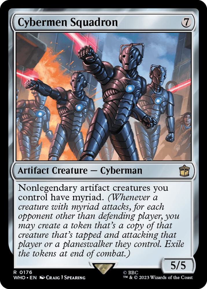 Cybermen Squadron (176) [Doctor Who]