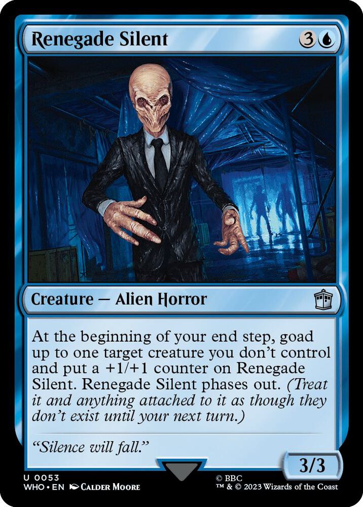 Renegade Silent (53) [Doctor Who]