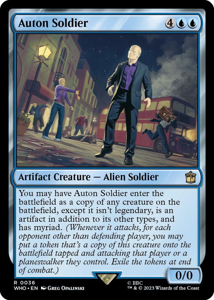 Auton Soldier (36) [Doctor Who]