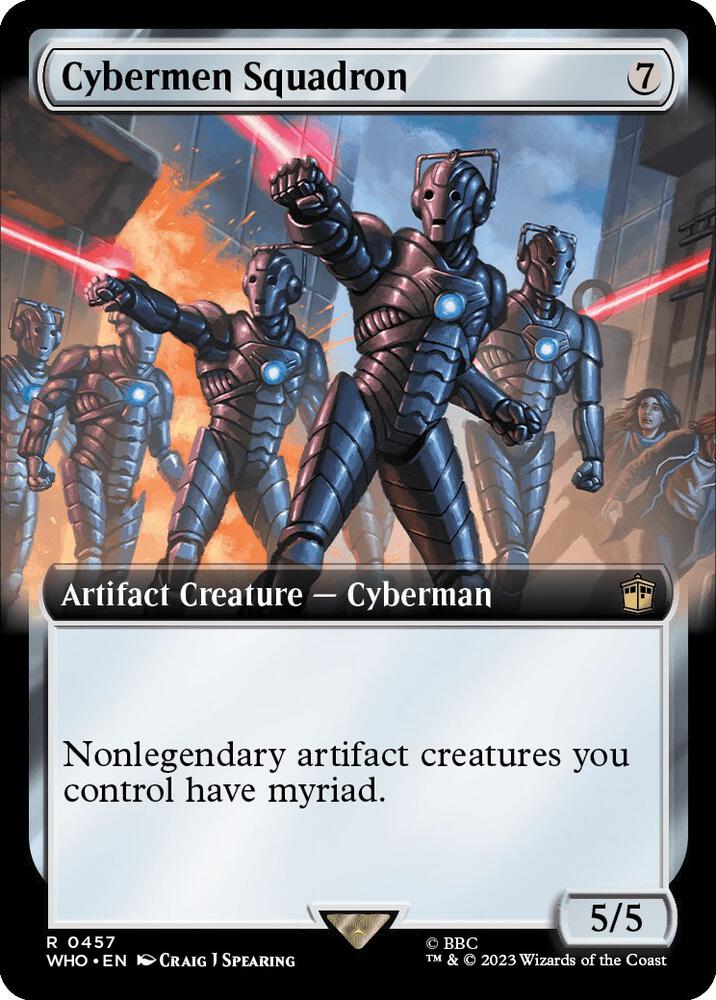 Cybermen Squadron (Extended Art) (457) [Doctor Who] [Extended Art]