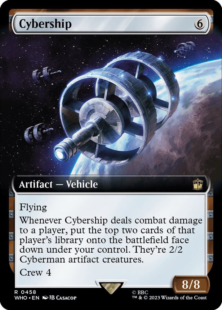 Cybership (Extended Art) (458) [Doctor Who] [Extended Art]