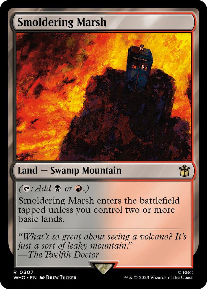 Smoldering Marsh (307) [Doctor Who]