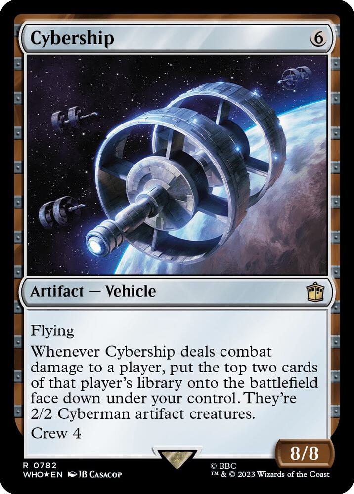 Cybership (Surge Foil) (782) [Doctor Who]