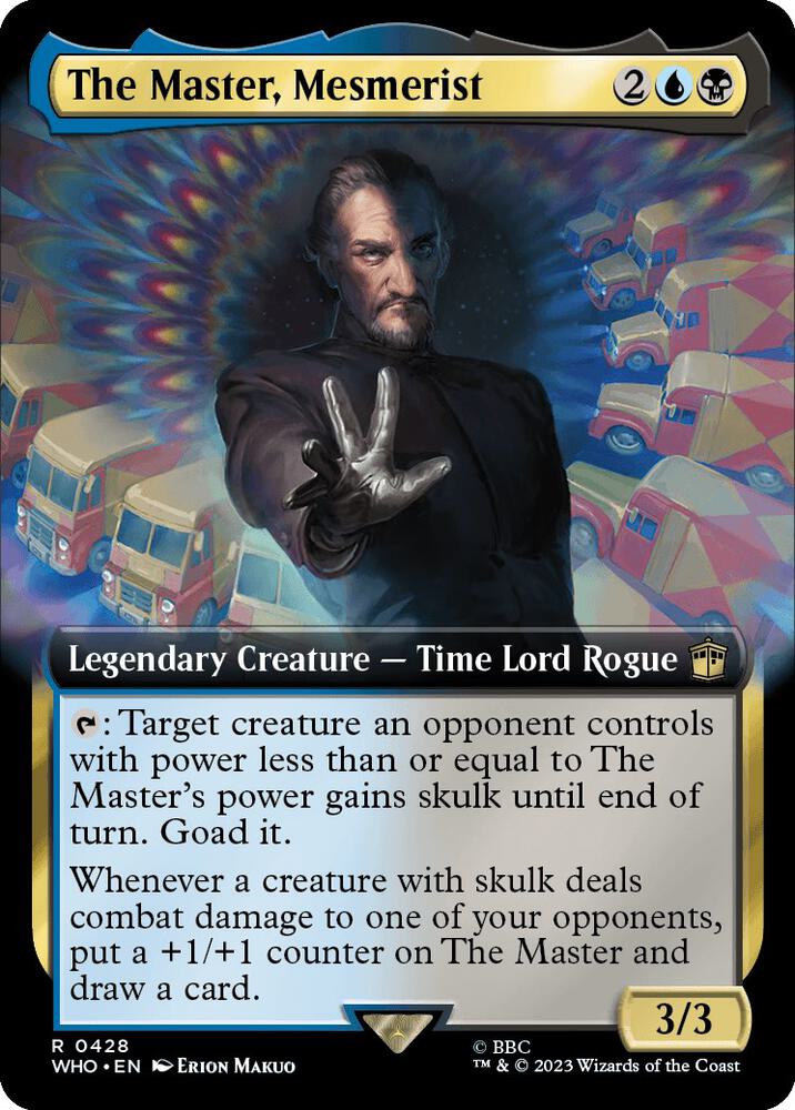 The Master, Mesmerist (Extended Art) (428) [Doctor Who] [Extended Art]