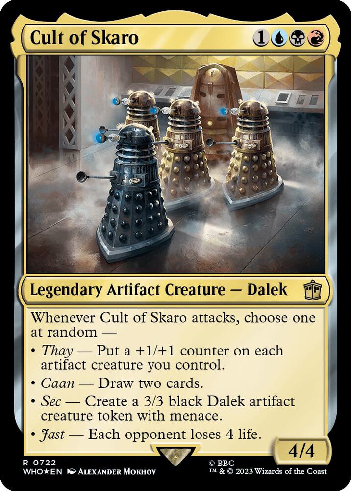 Cult of Skaro (Surge Foil) (722) [Doctor Who]