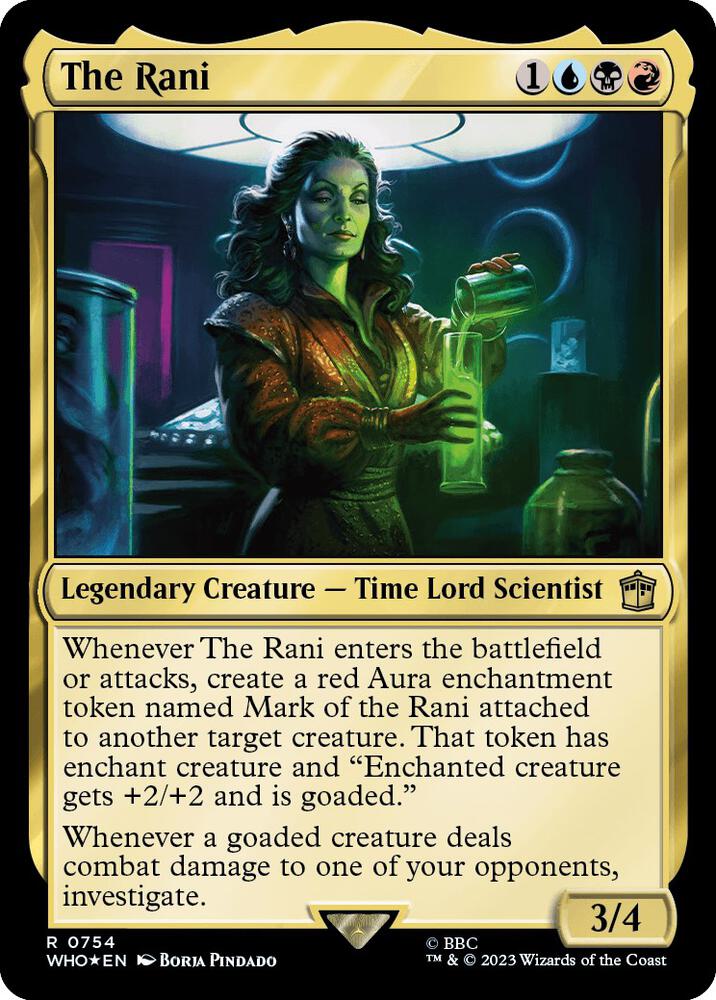 The Rani (Surge Foil) (754) [Doctor Who]