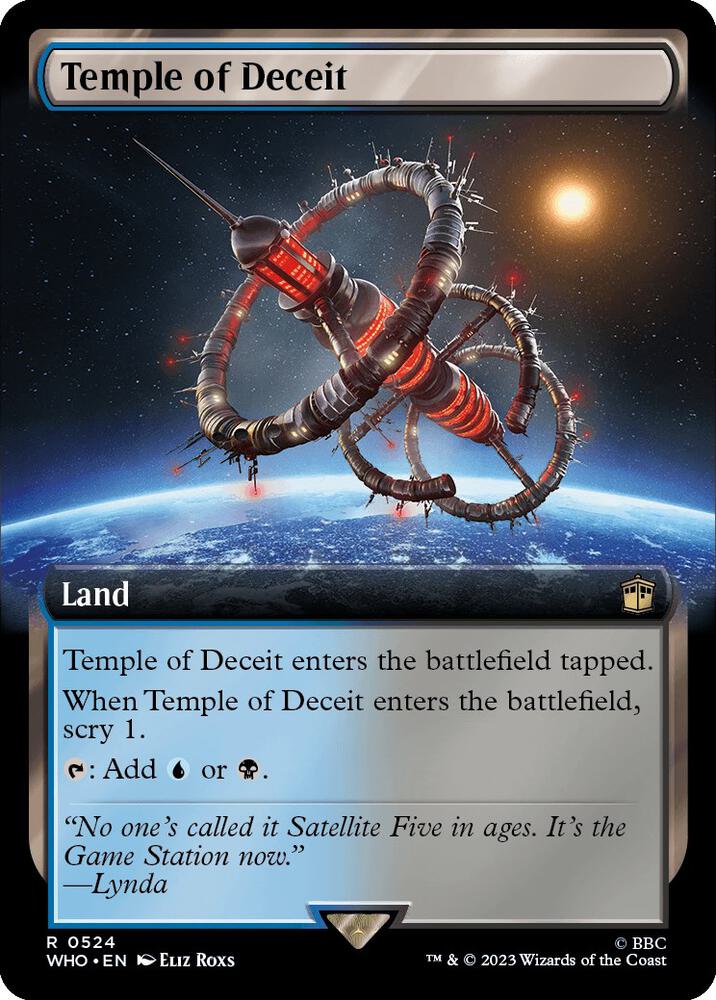 Temple of Deceit (Extended Art) (524) [Doctor Who] [Extended Art]