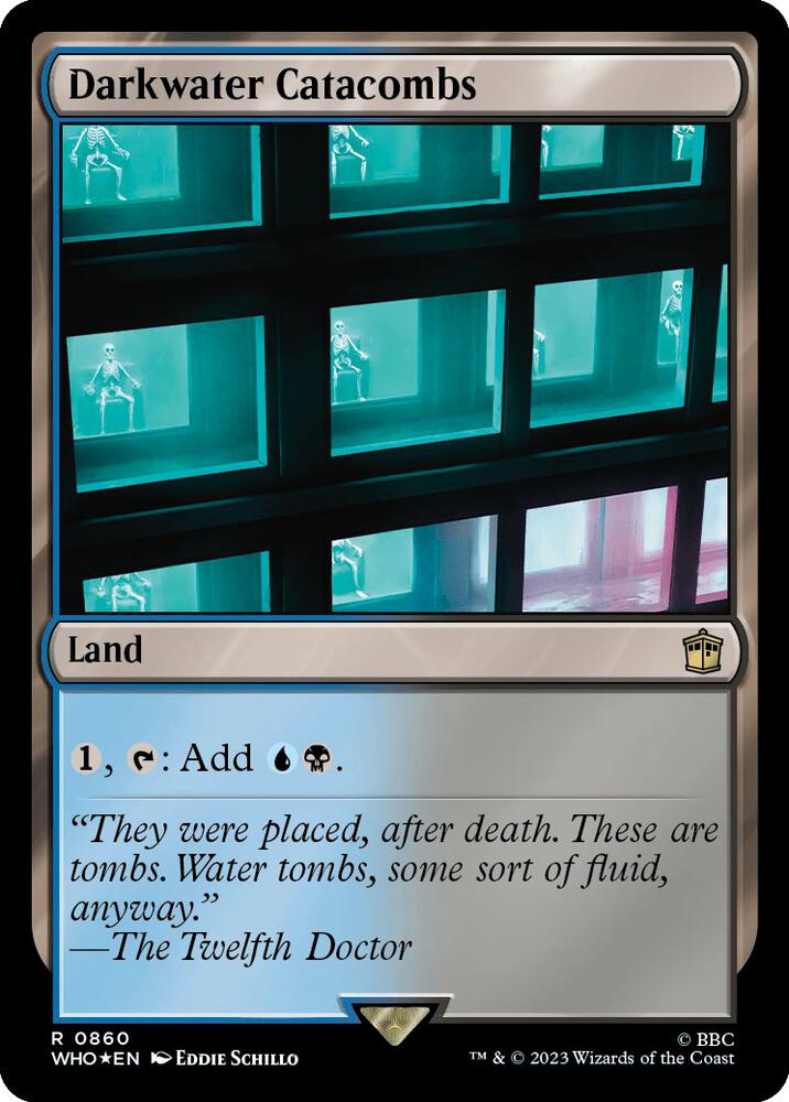 Darkwater Catacombs (Surge Foil) (860) [Doctor Who]