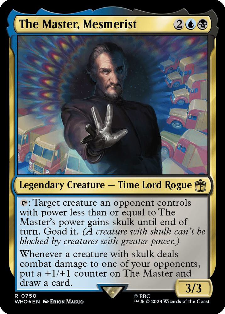 The Master, Mesmerist (Surge Foil) (750) [Doctor Who]