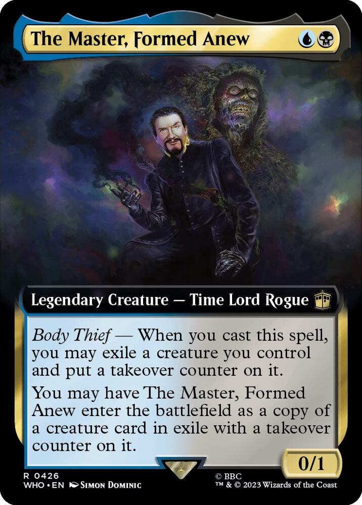 The Master, Formed Anew (Extended Art) (426) [Doctor Who] [Extended Art]