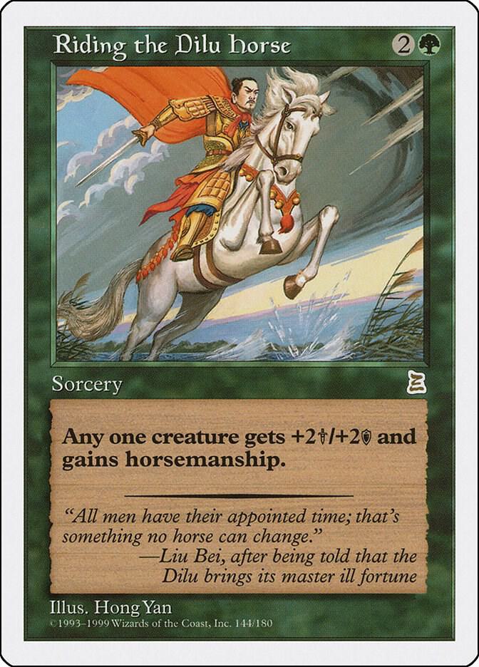 Riding the Dilu Horse (144) [Portal Three Kingdoms]