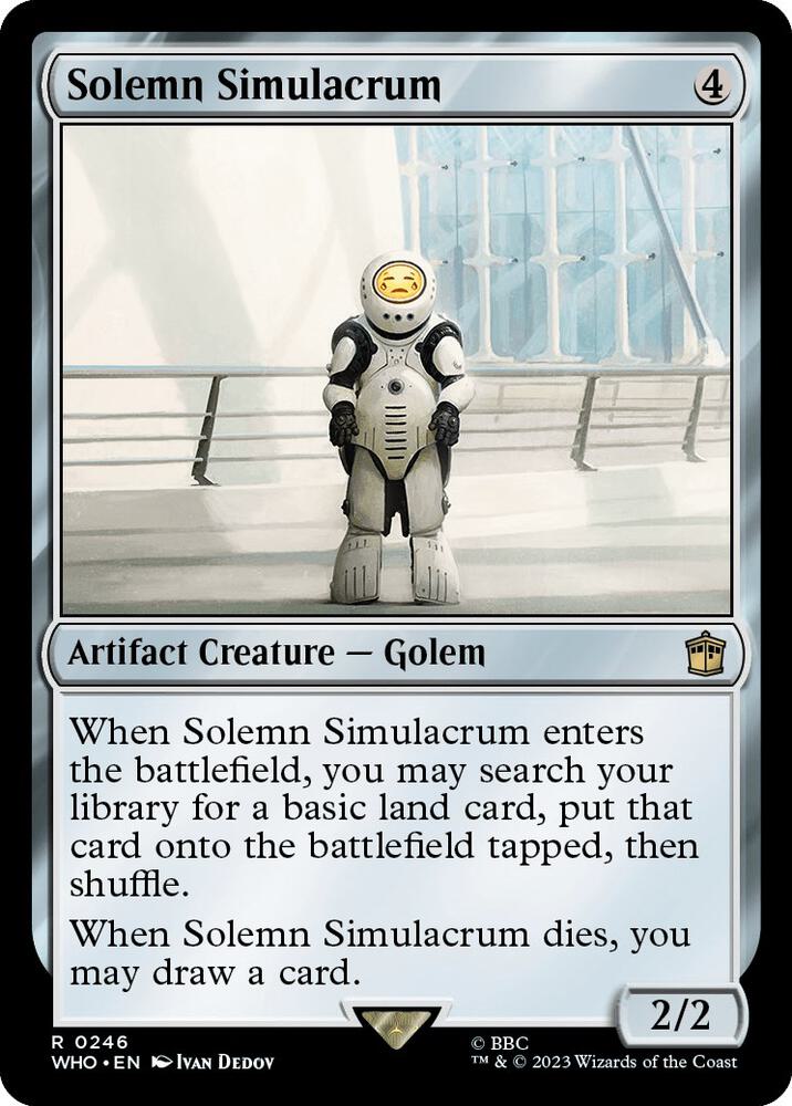 Solemn Simulacrum (246) [Doctor Who]
