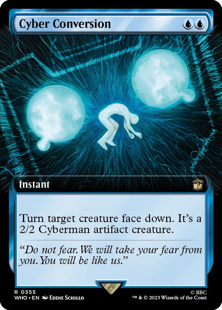 Cyber Conversion (Extended Art) (355) [Doctor Who] [Extended Art]