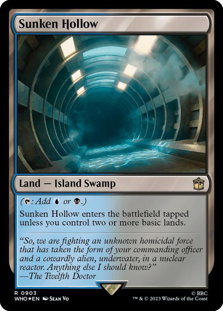 Sunken Hollow (Surge Foil) (903) [Doctor Who]