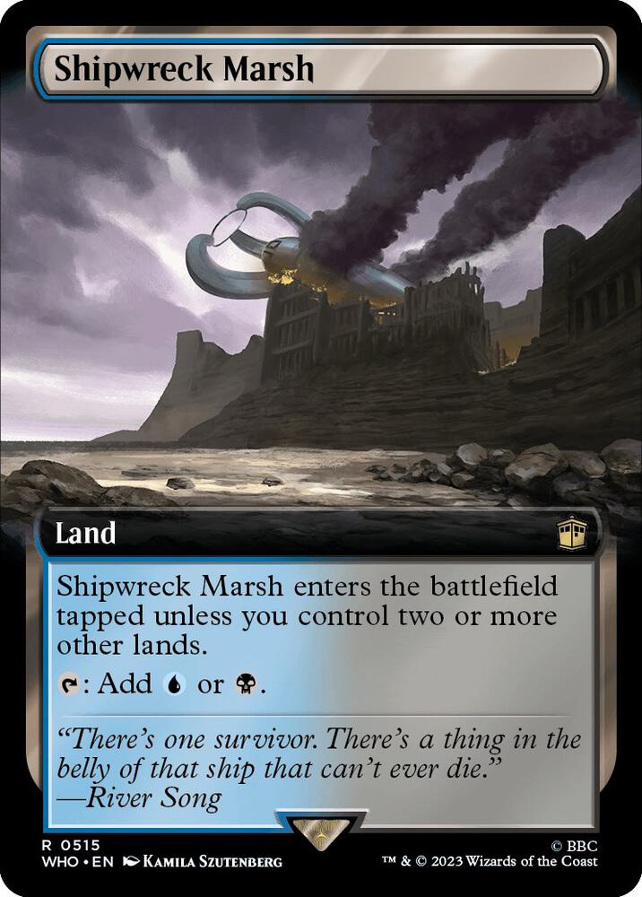 Shipwreck Marsh (Extended Art) (515) [Doctor Who] [Extended Art]