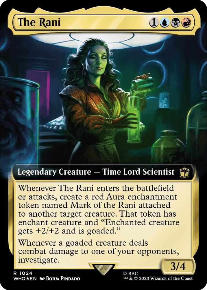The Rani (Extended Art) (Surge Foil) (1024) [Doctor Who] [Extended Art]