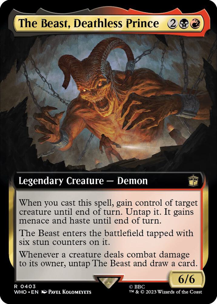 The Beast, Deathless Prince (Extended Art) (403) [Doctor Who] [Extended Art]