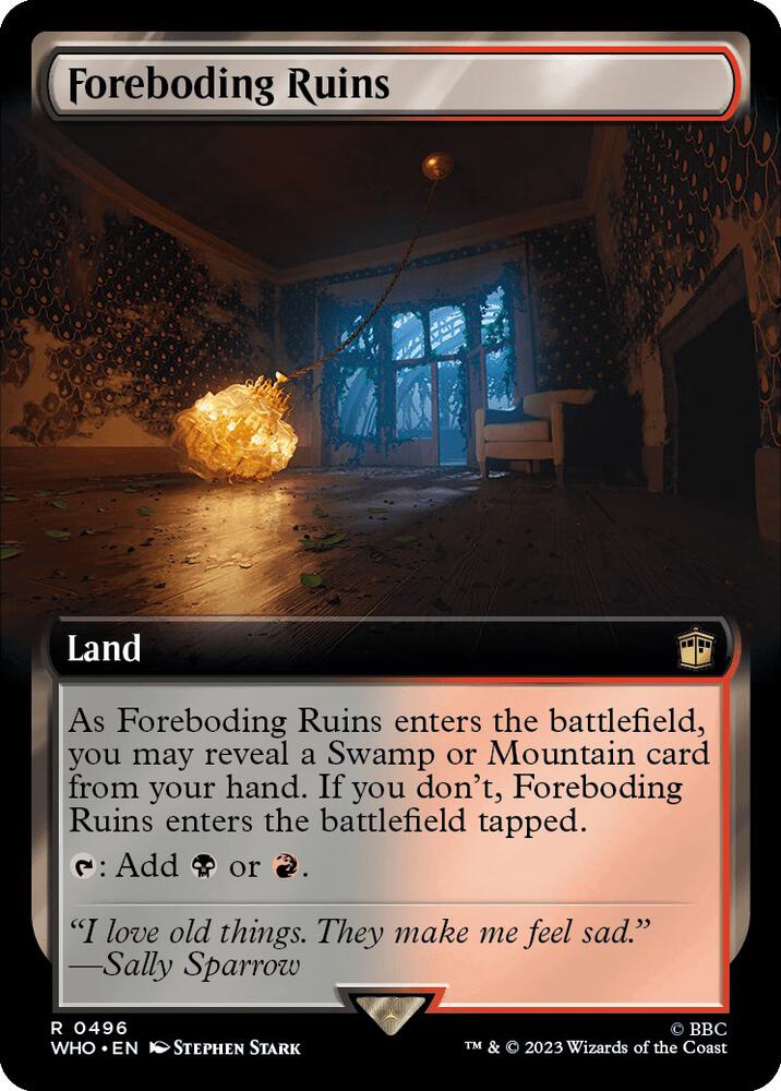Foreboding Ruins (Extended Art) (496) [Doctor Who] [Extended Art]