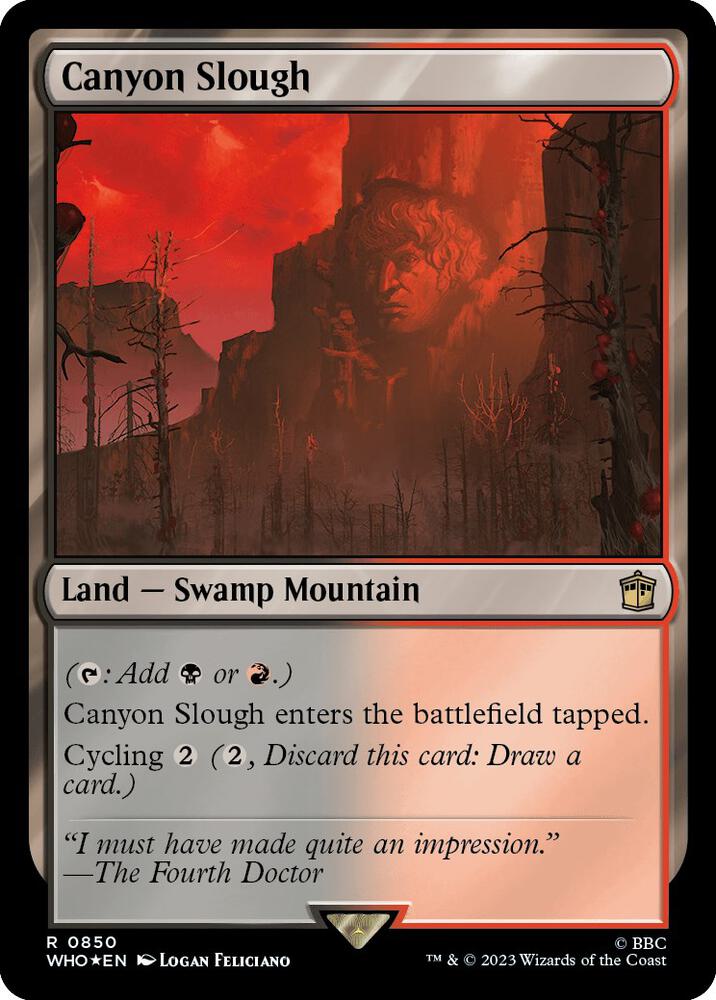 Canyon Slough (Surge Foil) (850) [Doctor Who]
