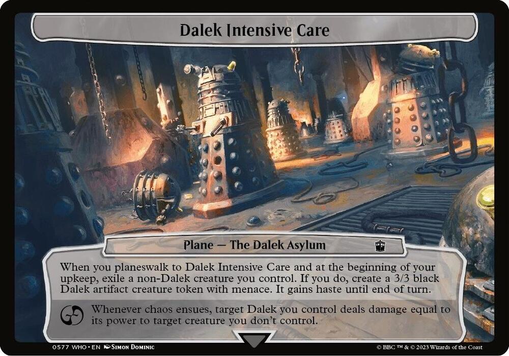 Dalek Intensive Care (577) [Planechase: Universes Beyond: Doctor Who]