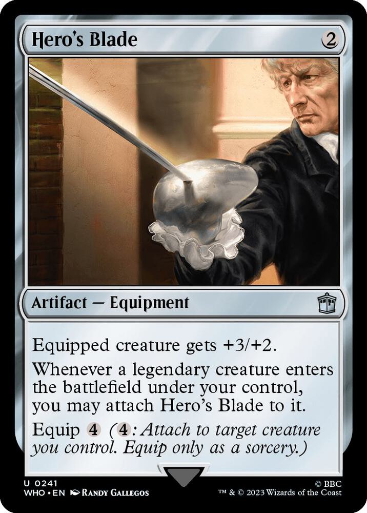 Hero's Blade (241) [Doctor Who]