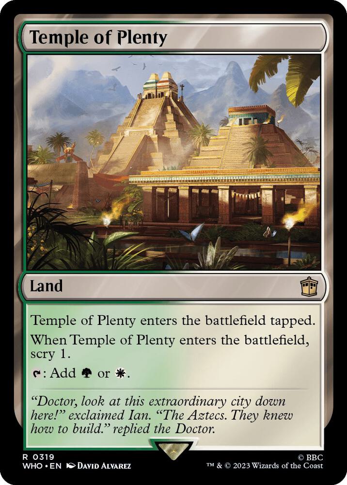 Temple of Plenty (319) [Doctor Who]