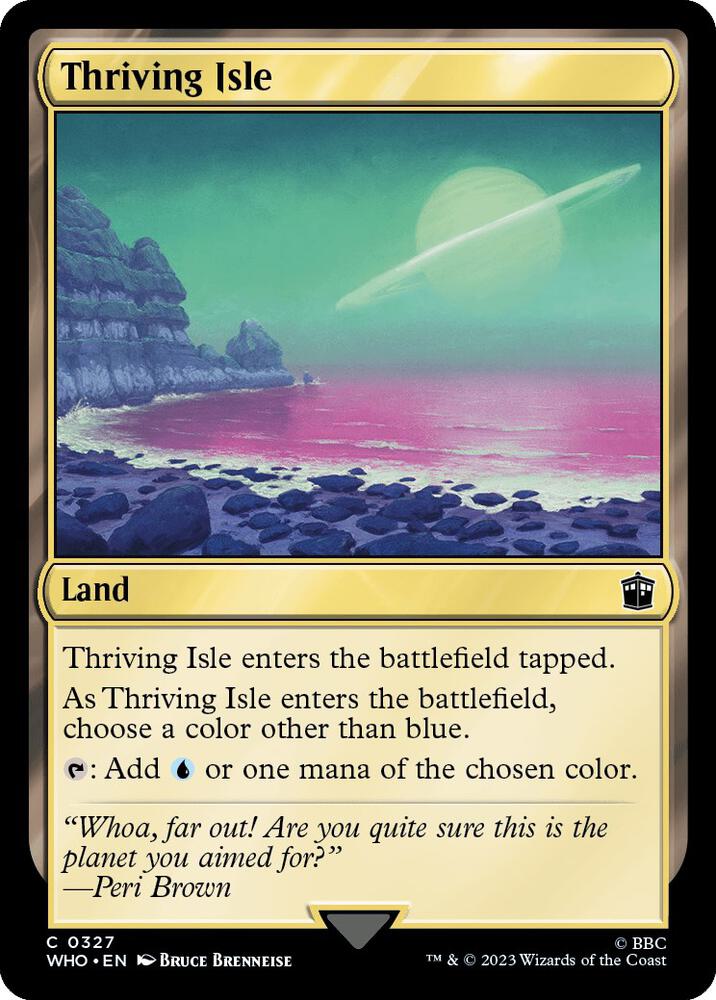Thriving Isle (327) [Doctor Who]