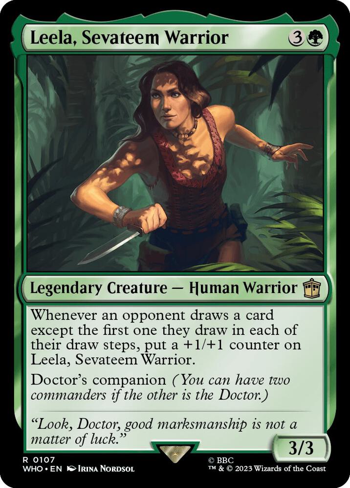 Leela, Sevateem Warrior (107) [Doctor Who]
