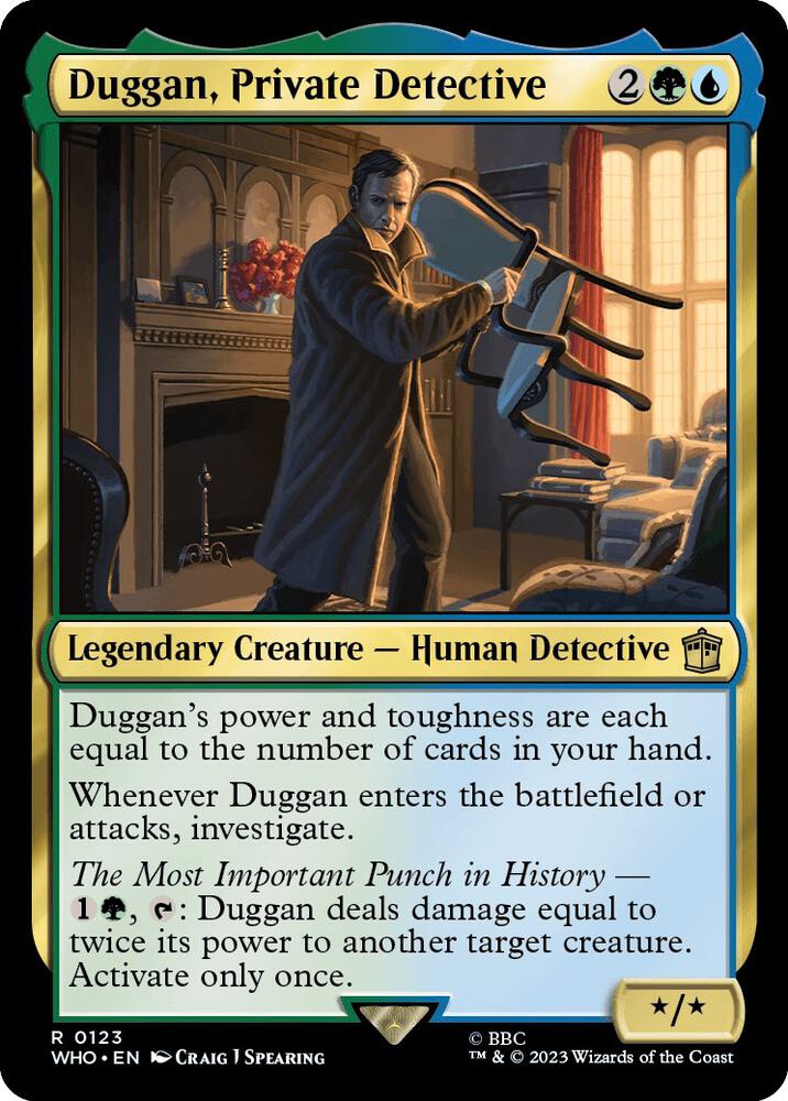 Duggan, Private Detective (123) [Doctor Who]