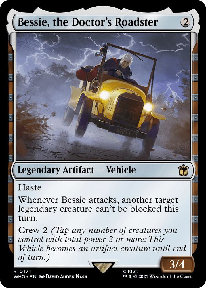 Bessie, the Doctor's Roadster (171) [Doctor Who]