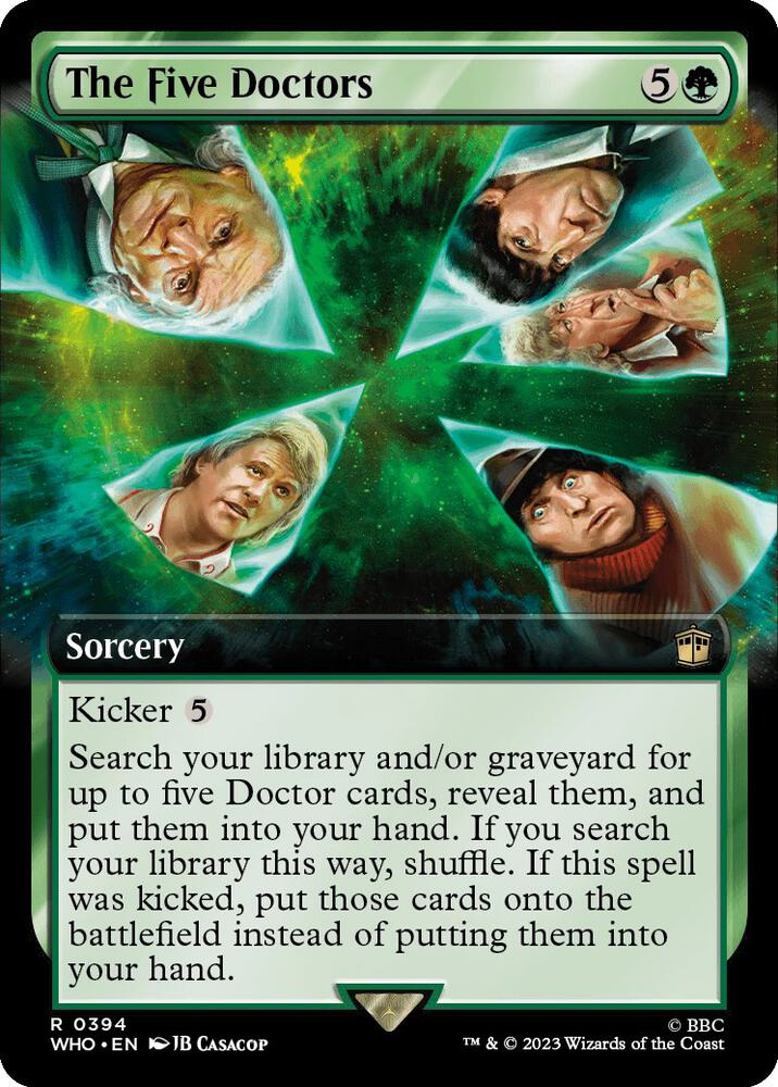 The Five Doctors (Extended Art) (394) [Doctor Who] [Extended Art]