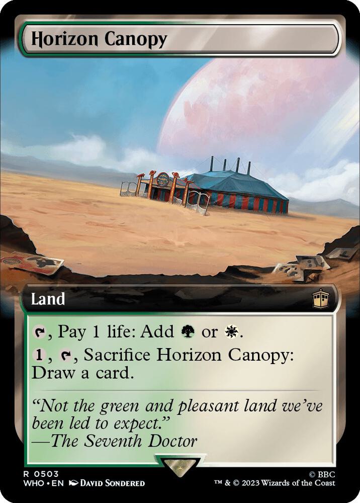 Horizon Canopy (Extended Art) (503) [Doctor Who] [Extended Art]