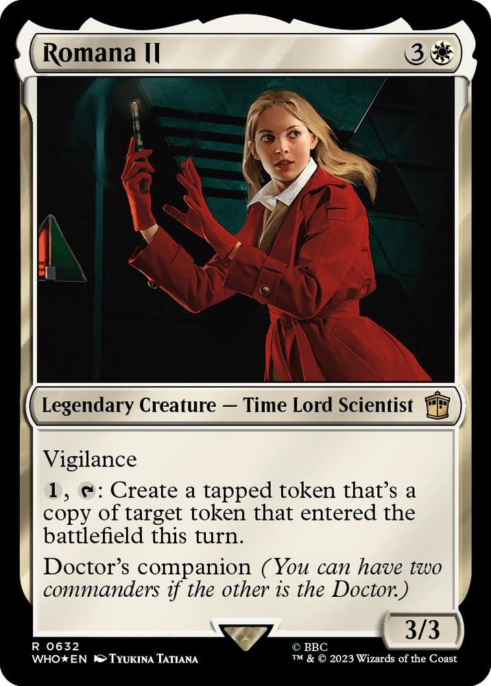 Romana II (Surge Foil) (632) [Doctor Who]