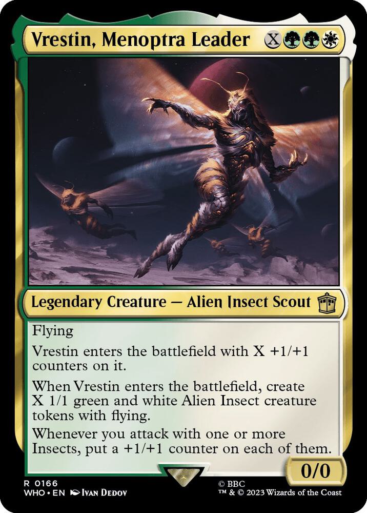 Vrestin, Menoptra Leader (166) [Doctor Who]