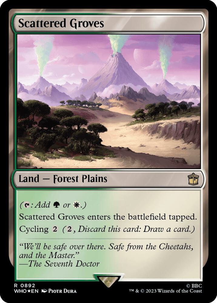 Scattered Groves (Surge Foil) (892) [Doctor Who]